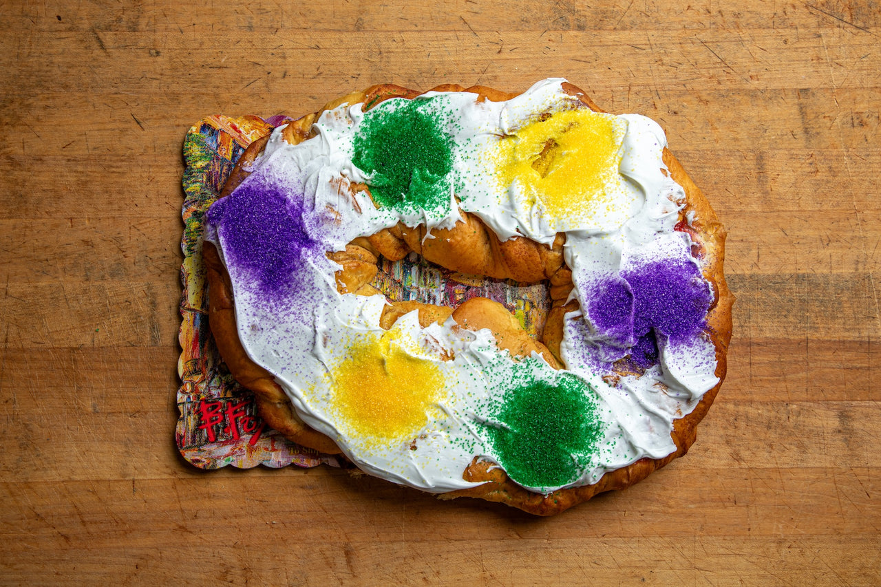 Strawberry Cheese Filled King Cake Kit