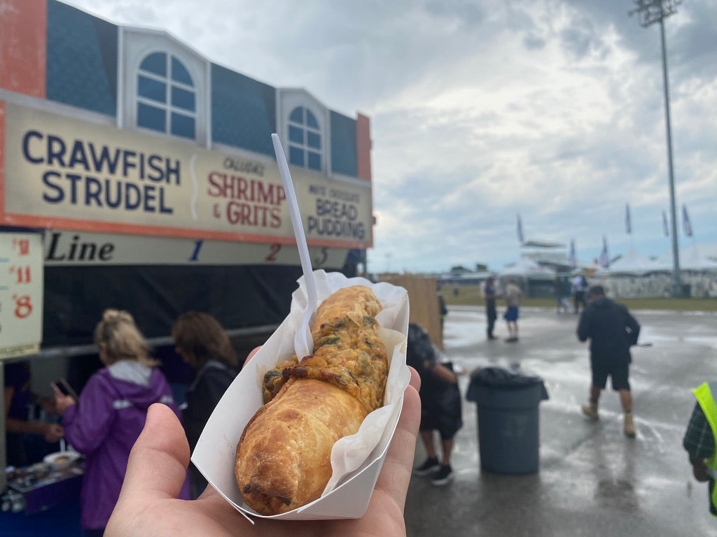 Jazz Fest Crawfish Strudel