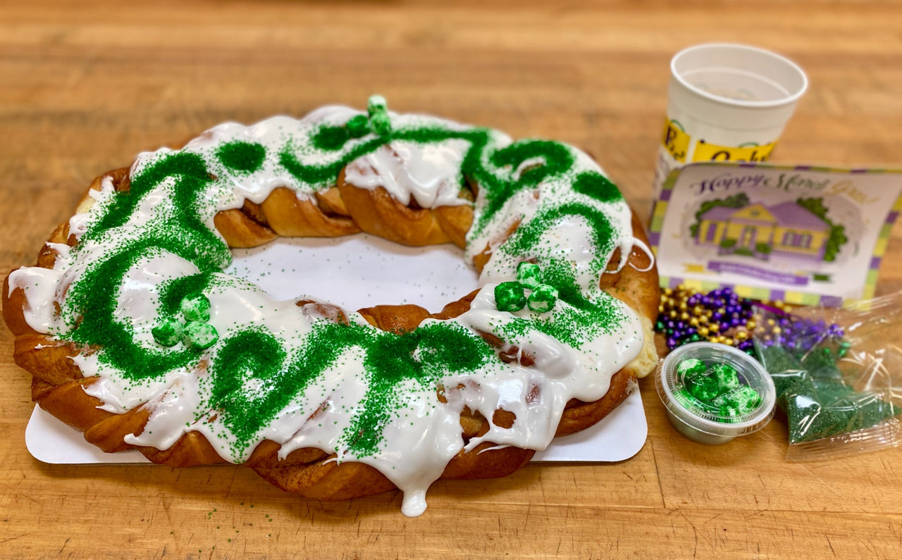 St. Patrick's Day Cream Cheese King Cake Kit