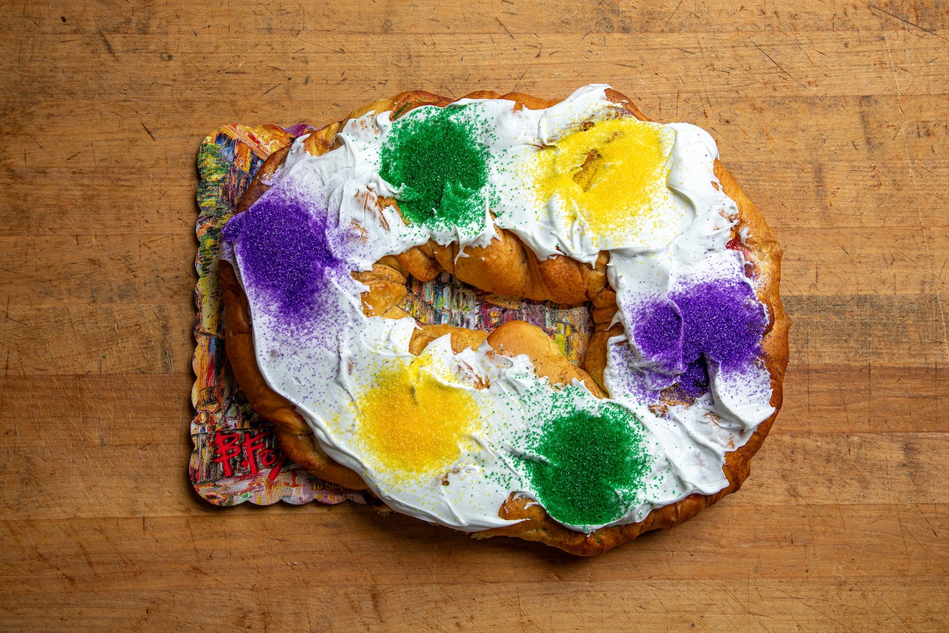 Strawberry Cheese Filled King Cake Kit
