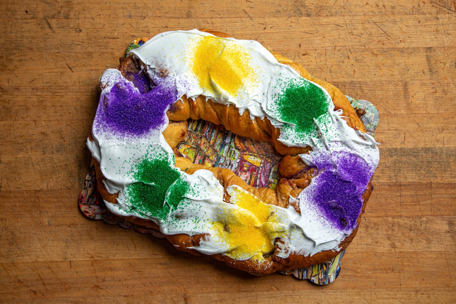Praline Cheese Filled King Cake Kit