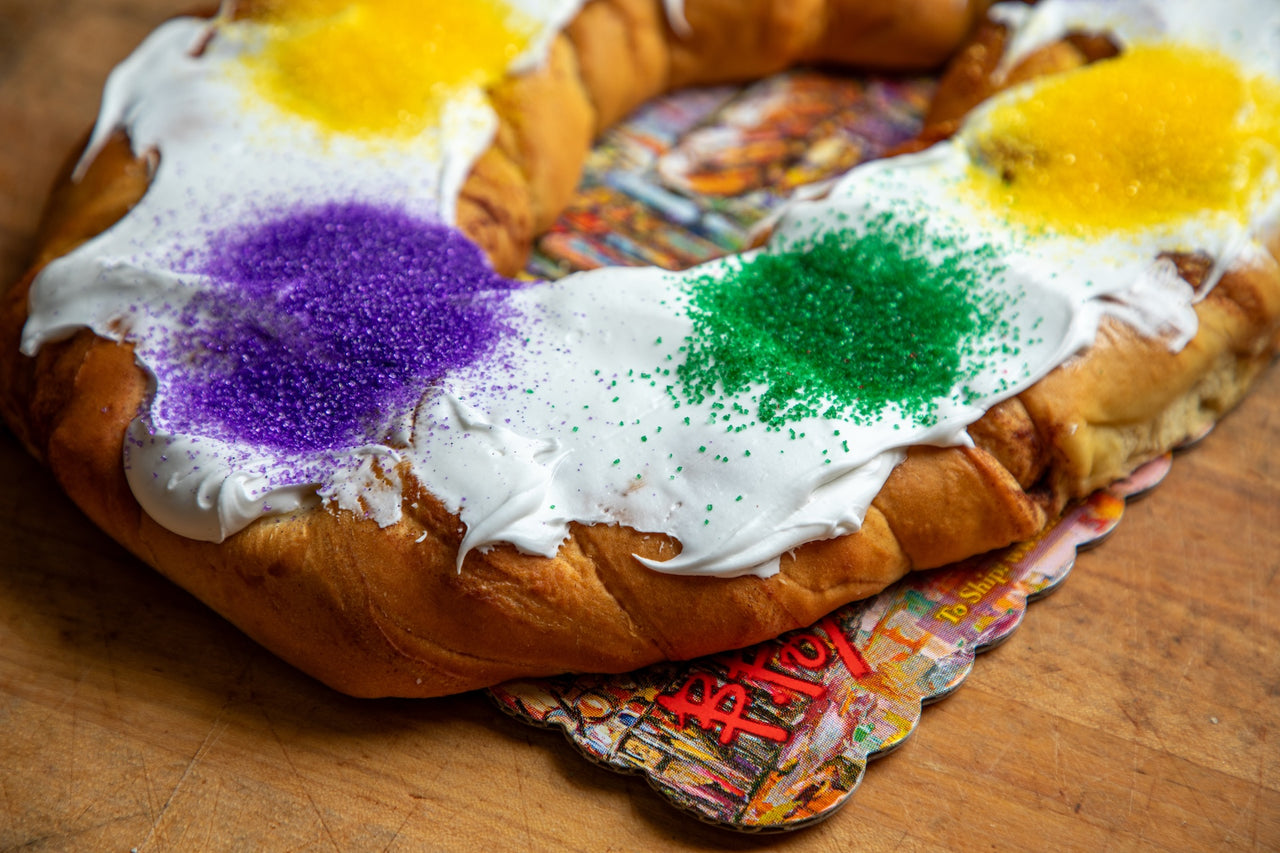 Strawberry Cheese Filled King Cake Kit