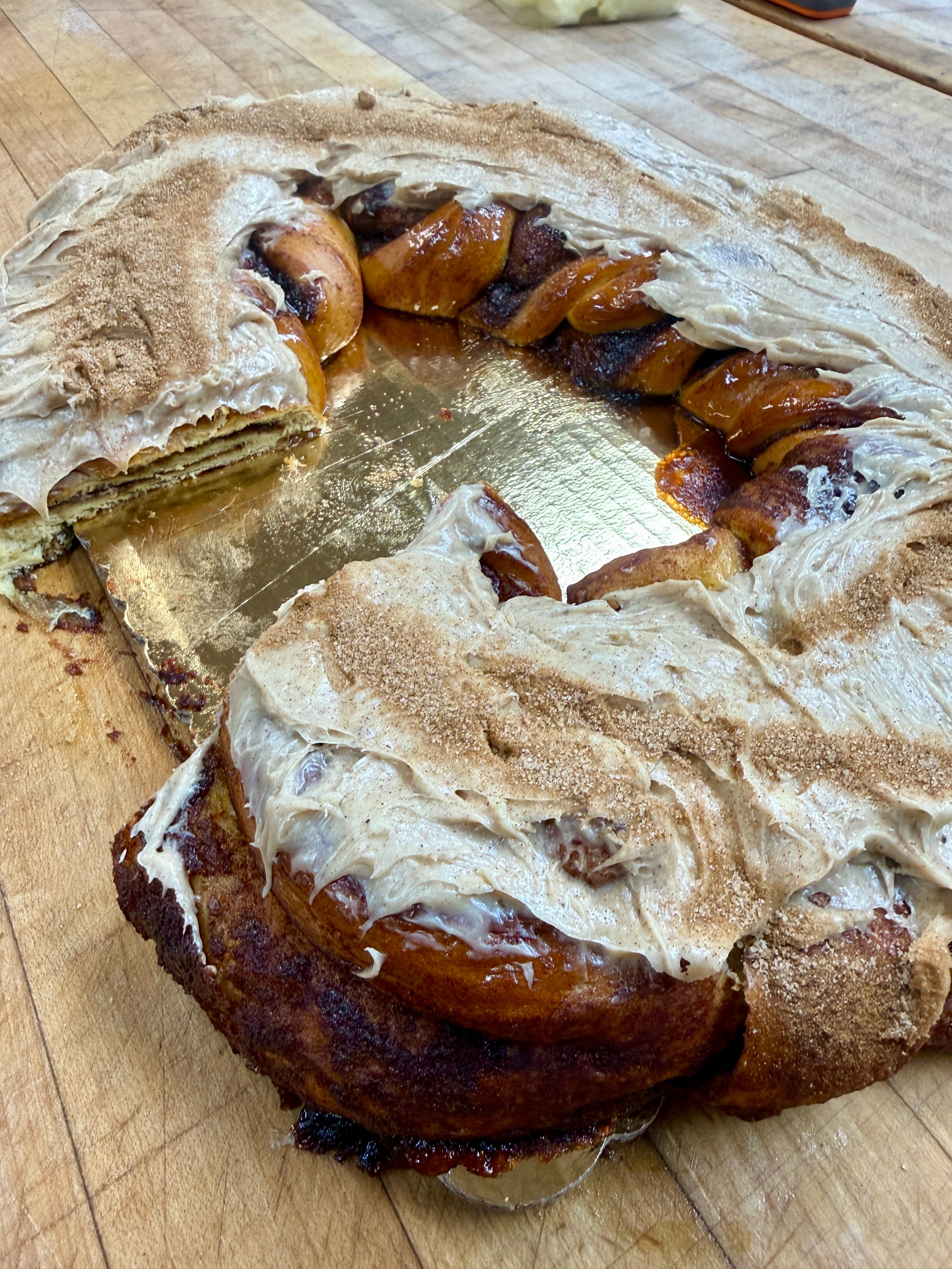 Pumpkin Spice Latte King Cake