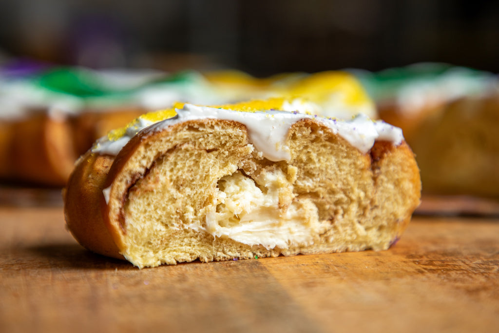 Cream Cheese Filled King Cake