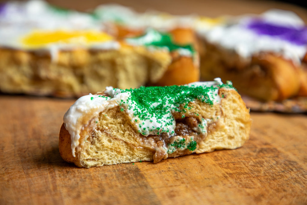 Praline Cheese Filled King Cake