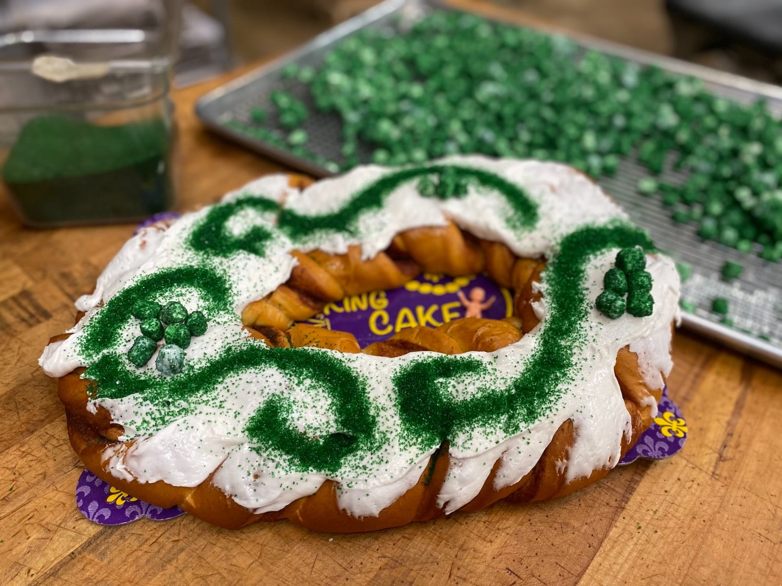 St. Patrick's Day King Cake Kit